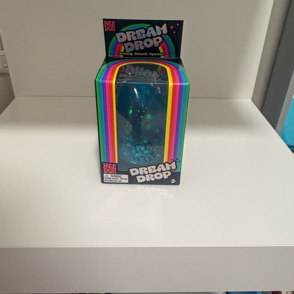 Nee Doh blue dream drop squish, squishy. Schylling Genuine NeedOh Squishi.
